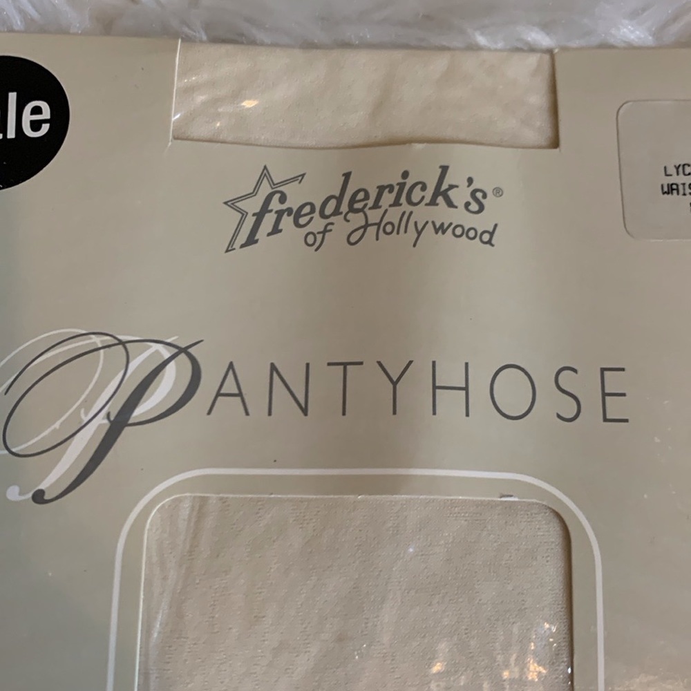Vintage Frederick’s Of Hollywood Pantyhose Pearl Size Tall - Picture 2 of 8